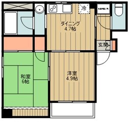 UCHINO２の物件間取画像